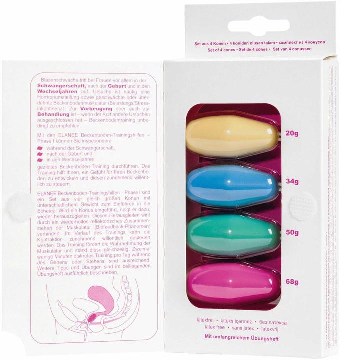 Image du produit Elanee Aides à l'entraînement du plancher pelvien (28 - 74 g)