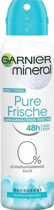 Image du produit Garnier Déo Spray Minéral Pure Active 150 ml (Spray, 150 ml)