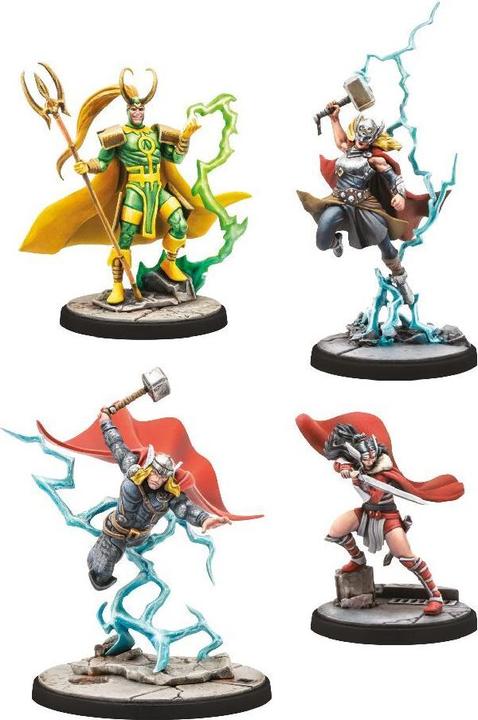 Produktbild Atomic Mass Games Marvel Crisis Protocol - Mighty Thor, Lady Sif