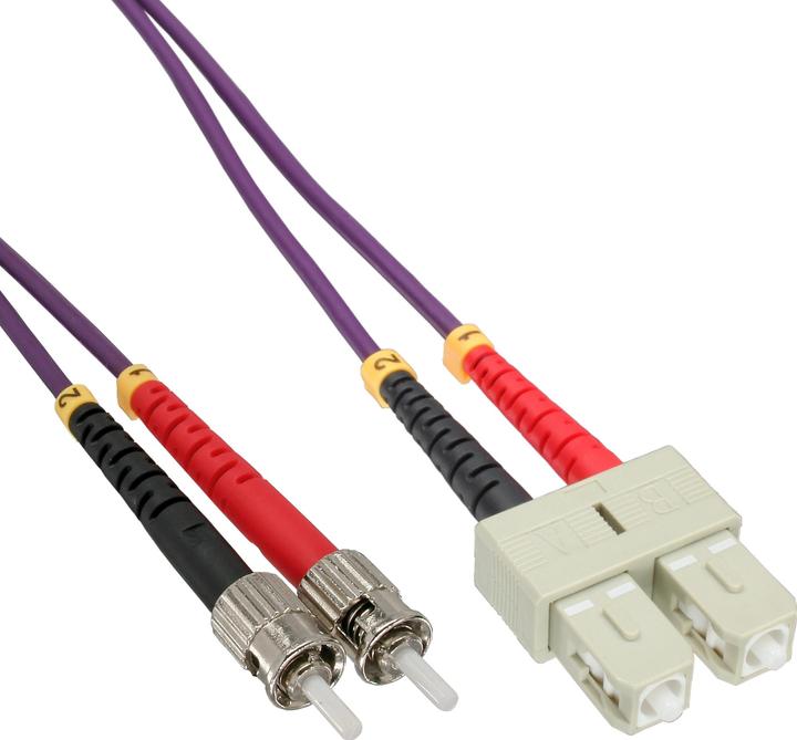 InLine LWL Duplex cable (CAT8.1, 2 m)