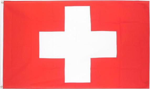 Image du produit Baispo Grand drapeau suisse 157cm x 88 cm