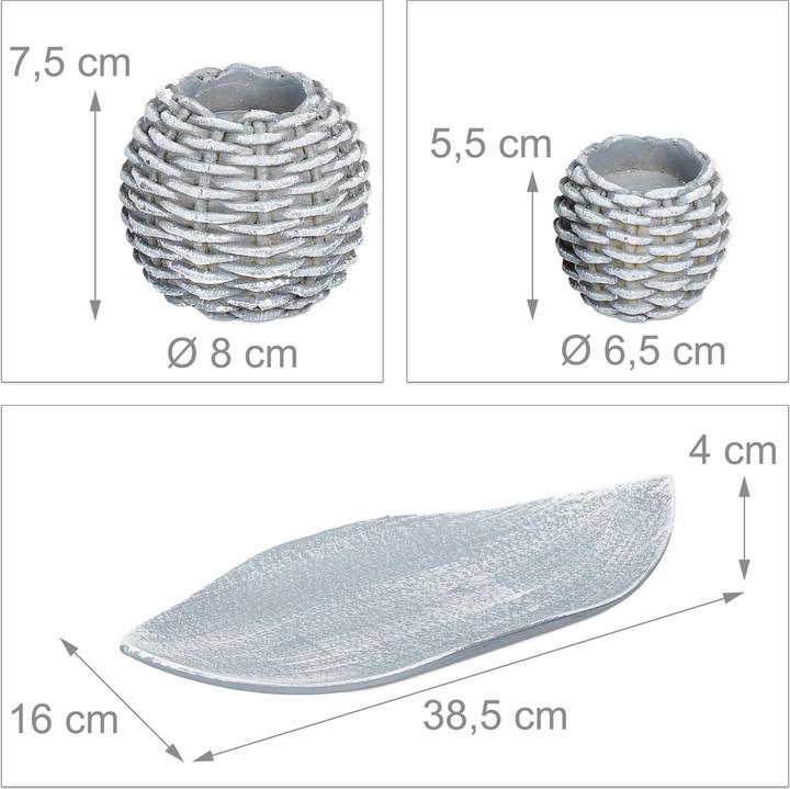 Immagine prodotto Relaxdays Tende per-gazebo (10 cm, 30 cm)