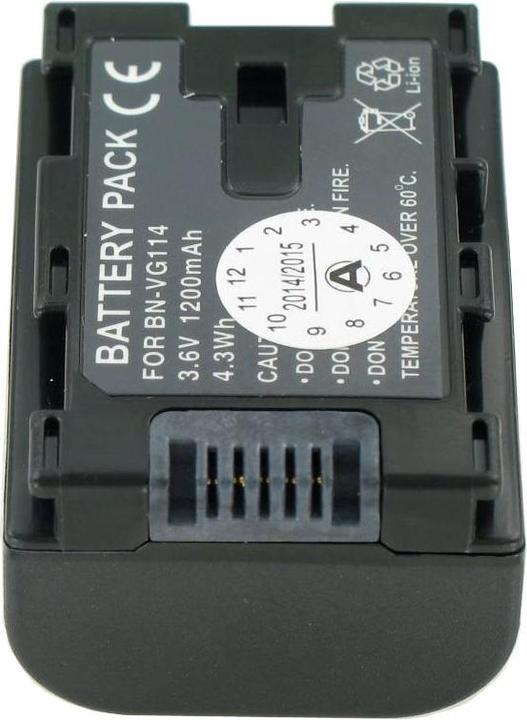 Produktbild AccuCell Akku BN-VG114, BN-VG114E, BN-VG114U (Akku)
