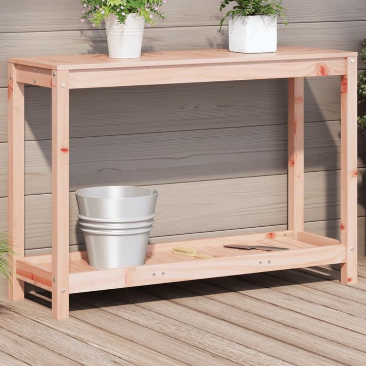 Actual product image VidaXL Planting table with Douglas fir shelf
