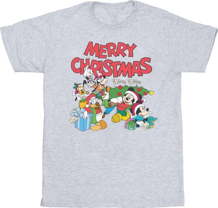 Image du produit Disney - T-shirt MICKEY AND FRIENDS WINTER WISHES - Homme (S)