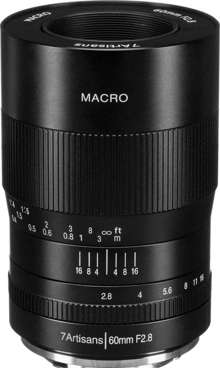 7artisans 60mm F2.8 Makro EOS M (Canon EF-M, APS-C / DX)