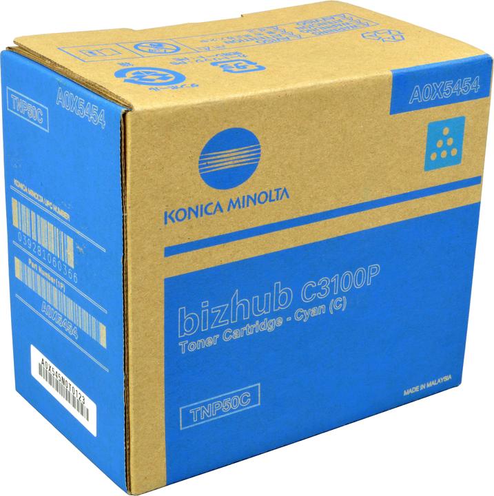 Actual product image Konica Minolta Toner ORIG. TNP Compatible with A0X5454 - Manufacturer machines - Compatible - Toner (C)