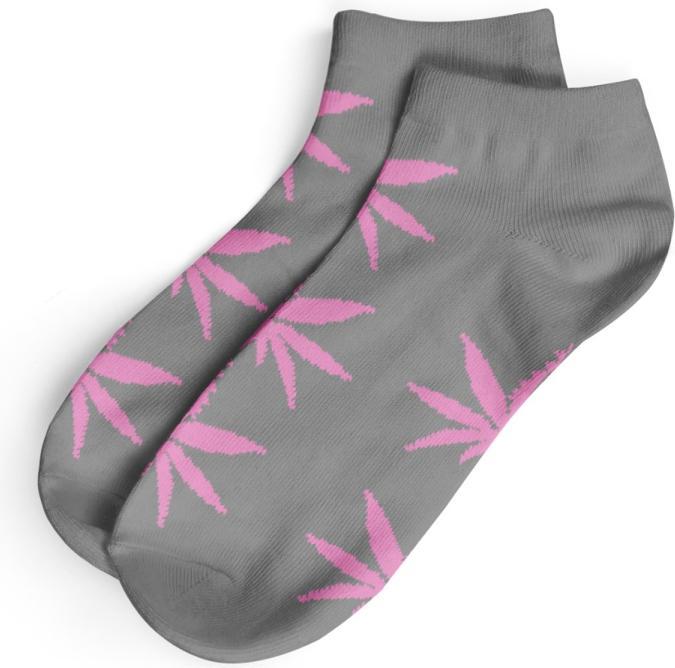 Produktbild R420 Short Socks-Size 36-42 Grey/Pink (36 - 42)