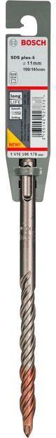 Produktbild Bosch Professional Zubehör Hammerbohrer SDS plus-5, 11 x 100 x 165 mm (11 mm)