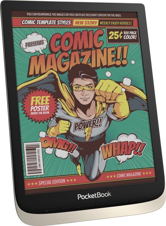 Immagine prodotto PocketBook InkPad Color (7.80", 16 GB, Luna Argento)