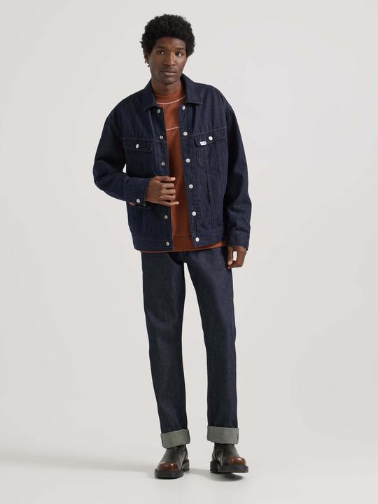 Actual product image Lee Denim jacket JMB Rider Jacket Inside Art (M)