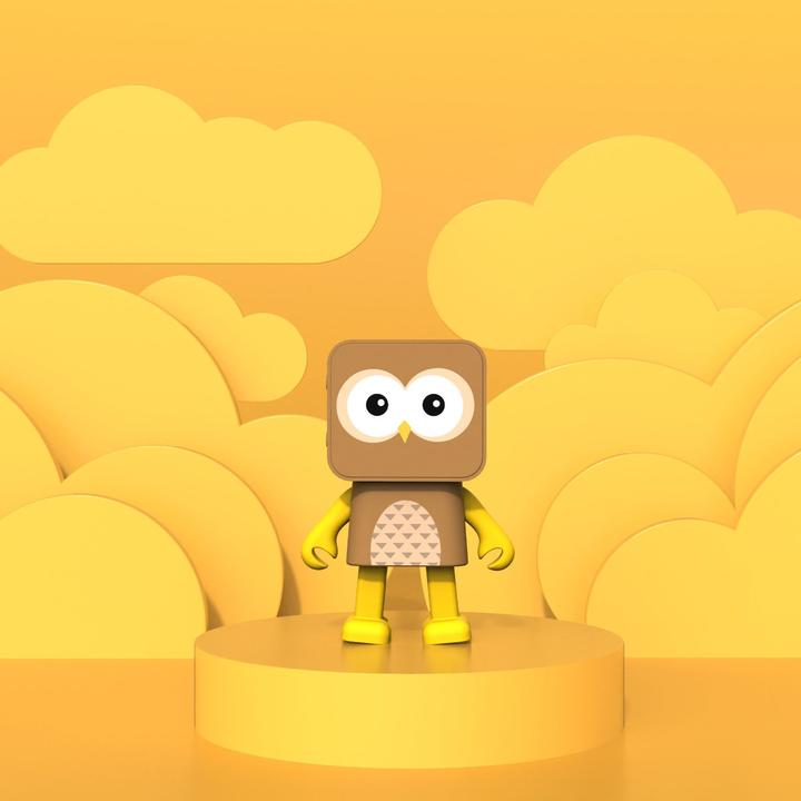 Actual product image Mobility on Board Dancing Animals speaker owl (4 h, Rechargeable battery operated)