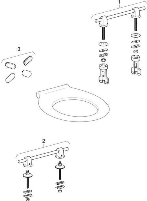 Produktbild Keramag Wand-Tiefspül-WC RENOVA Rimfree, teilgeschlossene Form weiss