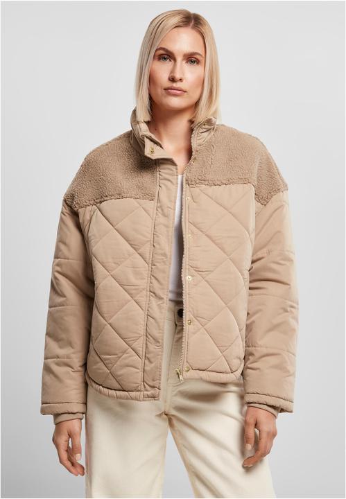 Actual product image Urban Classics Ladies Oversized Diamond Quilt Puffer Jacket (M)