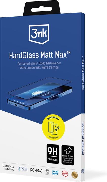 Produktbild 3MK Samsung Galaxy S25 Edge - HardGlass Matt Max (Samsung Galaxy S25 Edge)