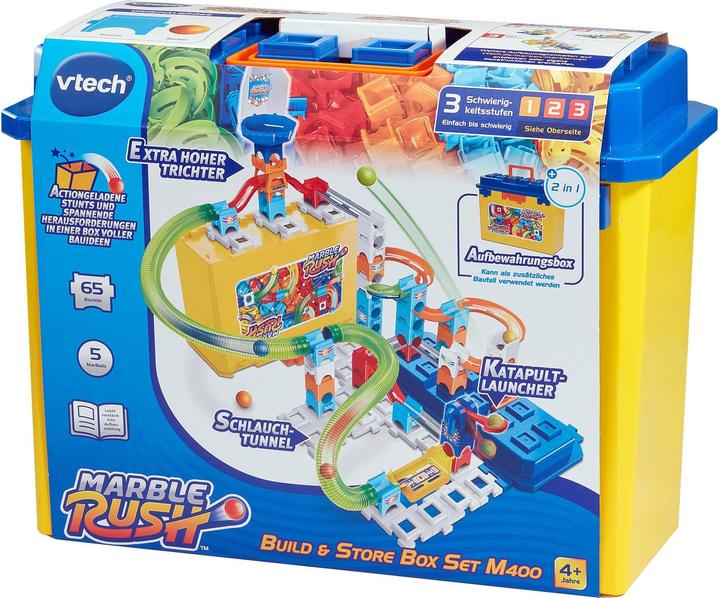 Productafbeelding VTech Marble Rush - Bouw & Bewaar Dozenset M400