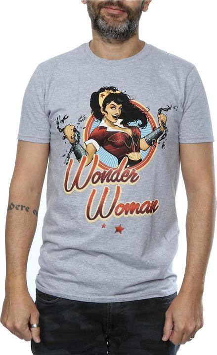 Immagine prodotto Universal Textiles Maglietta con stemma di Wonder Woman (L)