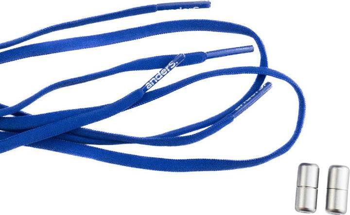 Produktbild Anders. Schnürsenkel elastisch mit Schraubverschluss Blau