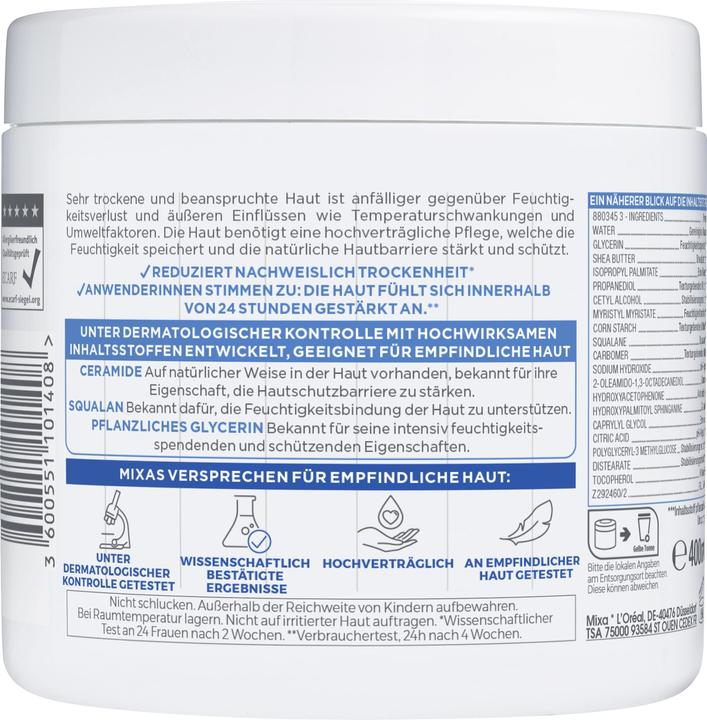 Produktbild Mixa Ceramid Deep Feuchtigkeit (Körpercreme, 400 ml)