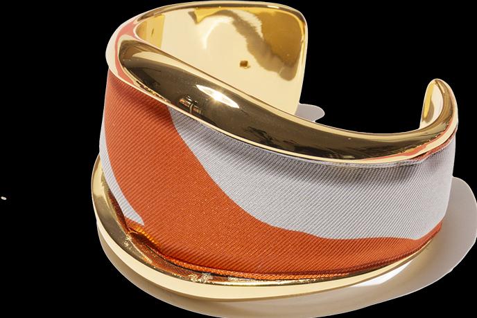 Actual product image MM33 Bangle fancy animalier (950 Platinum)