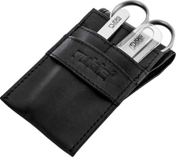 Immagine prodotto Rubis Set manicure in pelle a rullo 4 pezzi, nero