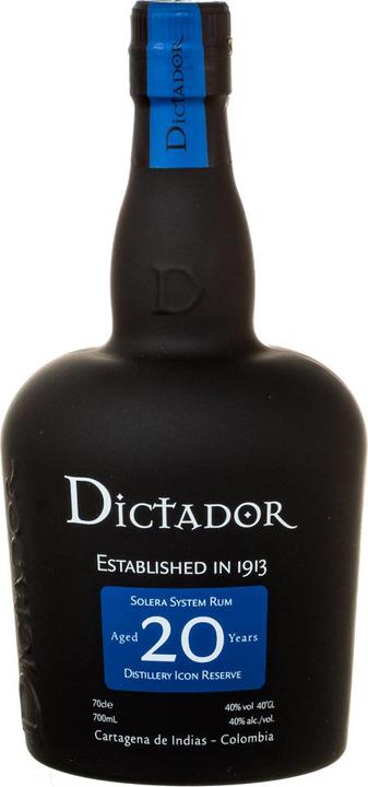 Image du produit Dictador 20 Ans (1 x 70 cl)