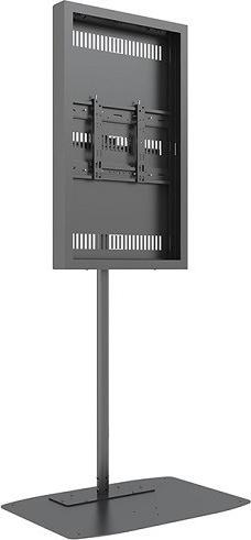 Image du produit Multibrackets Stele ohne Monitor, Portrait, schwarz, 43"/9764