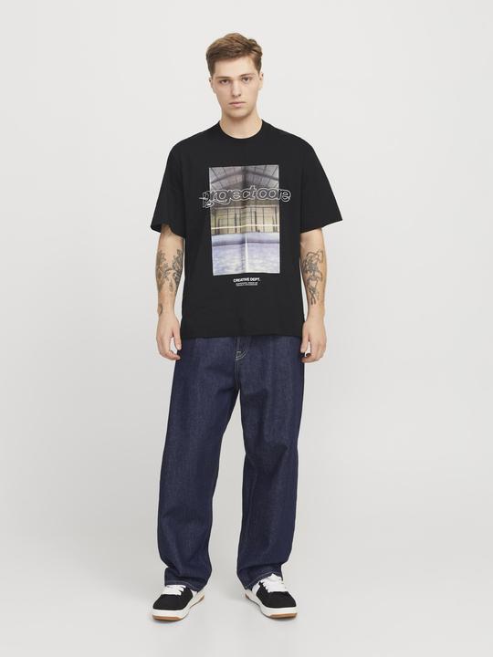 Produktbild Jack & Jones Gedruckt Rundhalsausschnitt T-shirt T-shirt (L)