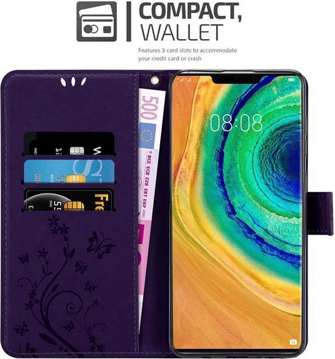 Productafbeelding Cadorabo Bloemen Boekomslag (Huawei Mate 30 Pro)