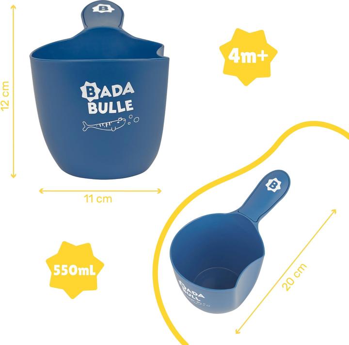 Actual product image Badabulle Baby hair wash cup