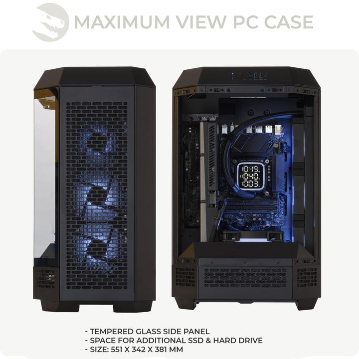 Actual product image Sedatech Ultimate Gaming PC - UCCR717I2I1HF (i9-14900KF, 64 GB, 2000 GB, GeForce RTX 5080)
