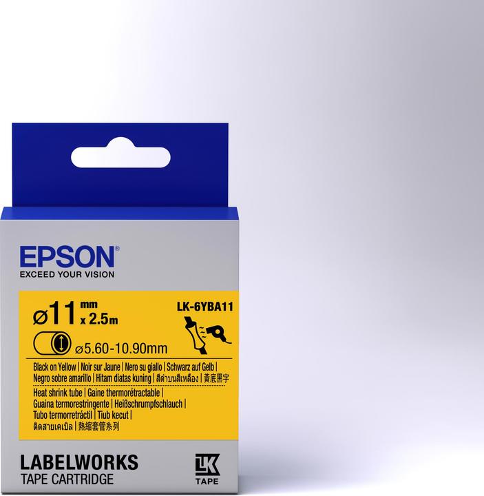 Produktbild Epson ETIKETTENKASSETTE LK-6YBA11 (1 x)