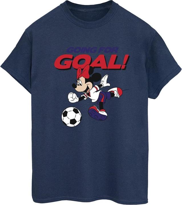 Immagine prodotto Disney Minnie Mouse Going For Goal Maglietta Ampia Donna (3XL)