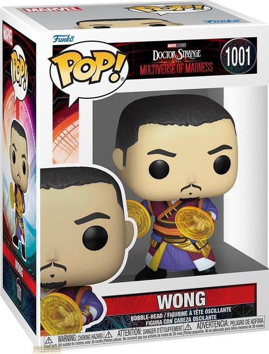 Actual product image Funko Pop! Dr Strange 2 (2022) : Wong (1001)