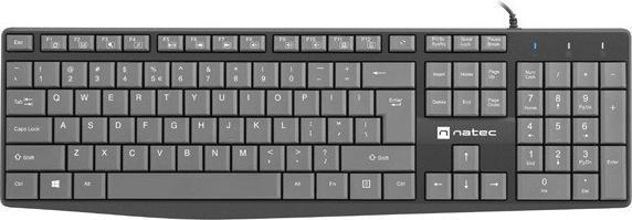Actual product image Genesis Natec Keyboard Nautilus Us Slim (Eng. Int., Cable)