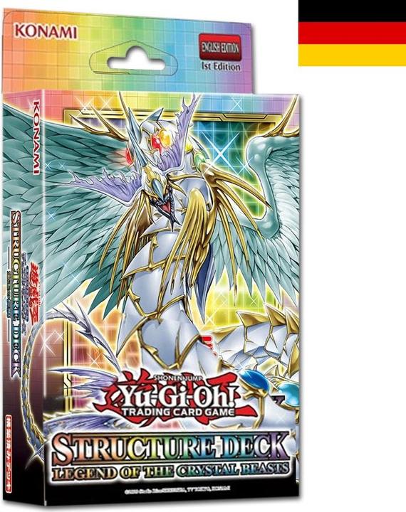 Produktbild Yu-Gi-Oh Structure Deck: Legend of the Crystal Beasts - DE (Deutsch, Deck)