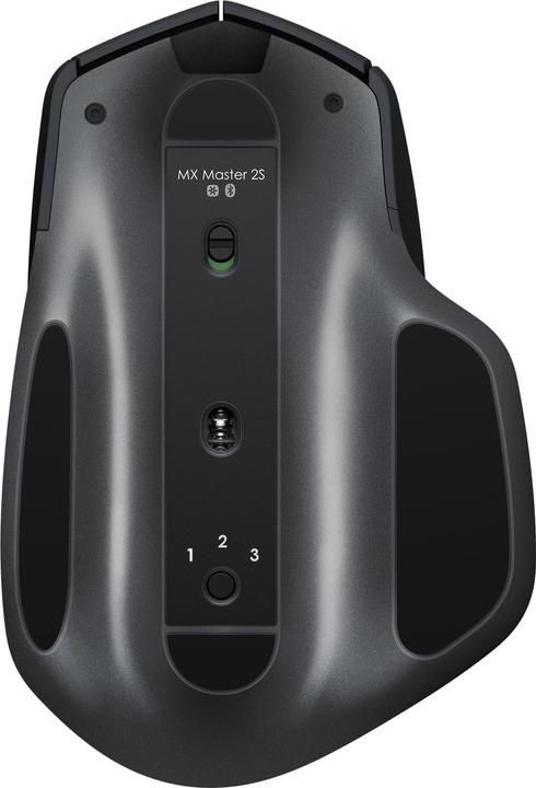 Actual product image Logitech Maus MX Master 2S - Schwarz (Wireless)