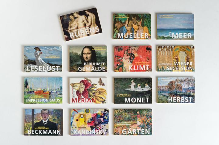 Produktbild Postkarten-Set Herbst (22 Stk.)