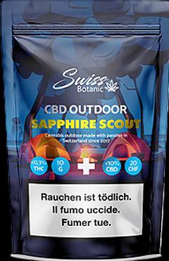 Produktbild Swiss Botanic Sapphire Scout (10 g, Outdoor)