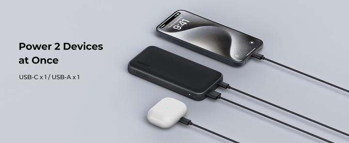 Produktbild Aukey Sprint 10000mAh PB (10000 mAh, 15 W, 15 Wh)