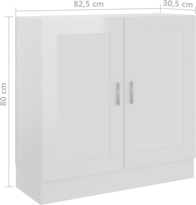 Immagine prodotto VidaXL Bücherregal (82,5 x 30,5 x 80 cm)