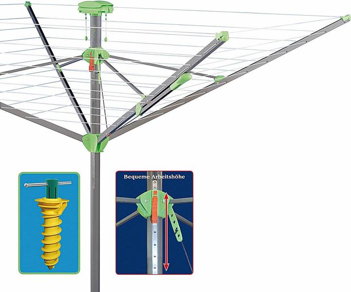 Produktbild Juwel Wäschespinne Novaplus Evolution Lift (51 m)
