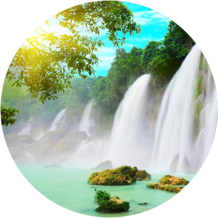 Actual product image Trenddeko Blue Lagoon (Ø 188 cm)