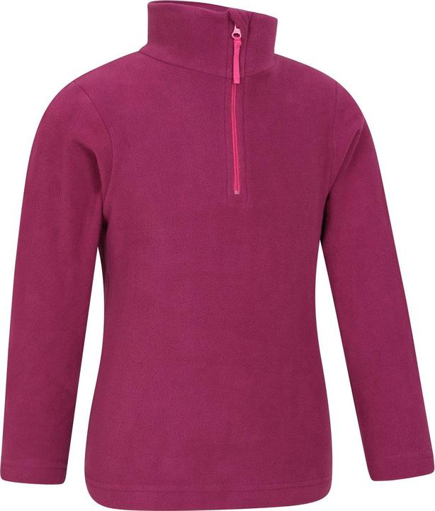 Produktbild Mountain Warehouse Camber II Fleecejacke mit halbem Reissverschluss (140)