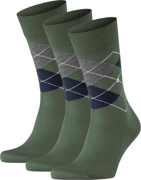 Produktbild Burlington Socken Casual Bequem sitzend Manchester (3er Pack, 40 - 46)