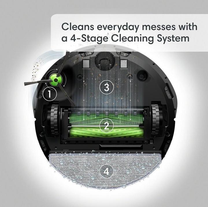 Produktbild iRobot Roomba Combo j5 (Saugwischroboter)
