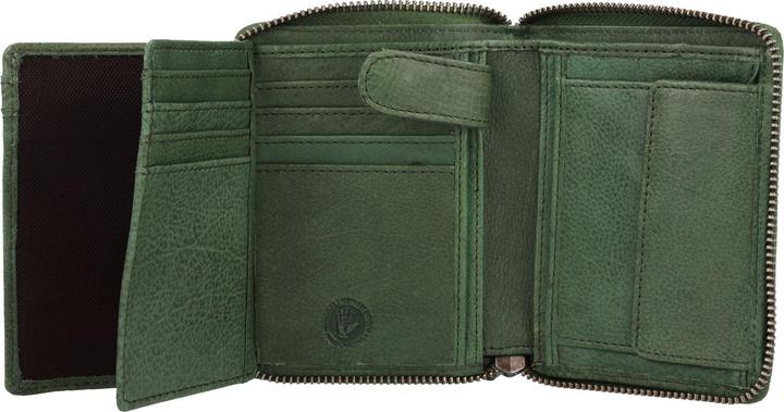 Immagine prodotto Greenburry Portafoglio in pelle lavata vintage da 10 cm