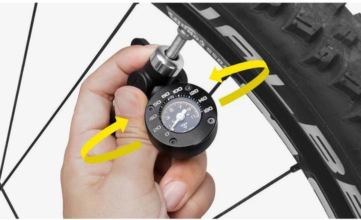 Image du produit Topeak Shuttle Gauge G2 Appareil de mesure analogique 11bar/160psi