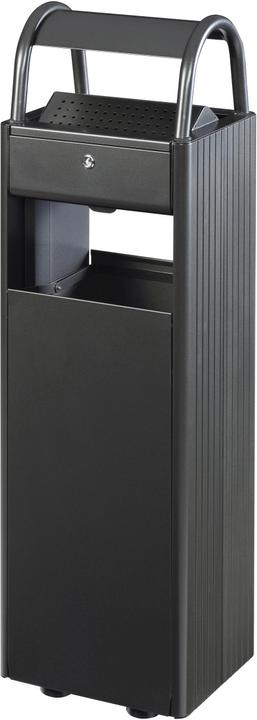 Produktbild Rossignol KOPA Standascher 6 L & 30 L mangangrau Ascher und Abfallbehälter aus Stahl (36 l)