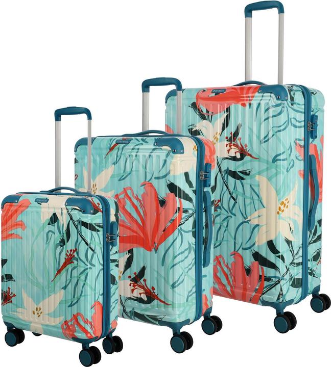 Immagine prodotto Travelite Set di valigie Cruise a 4 ruote 3 pezzi (202 l, XL (da 115l))